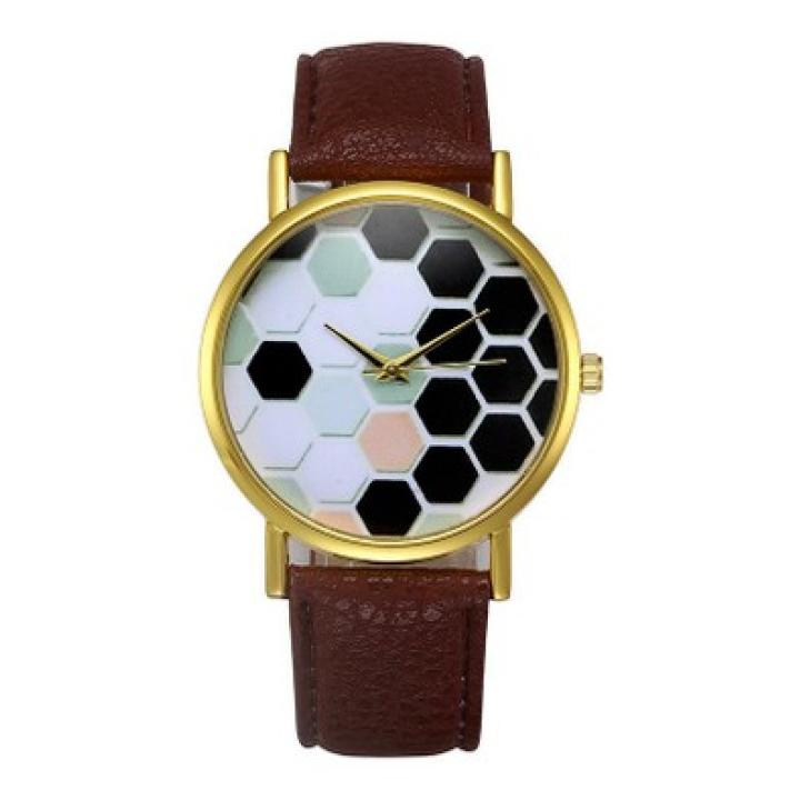 Malloom Horloge - Bruin