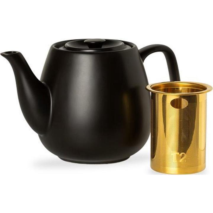 Theepot Black Velvet Medium - Cadeau Mannen - Vaderdag - Verjaardag - Geschenk Vader - Papa kados