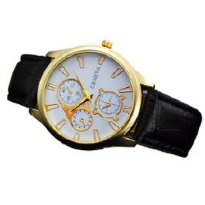 malloom Horloge - Wit/Zwart