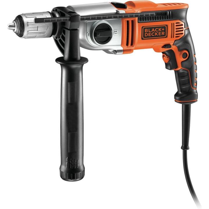 BLACK+DECKER KR1102K Klopboormachine - 1100W - 2 snelheden - dieptestop