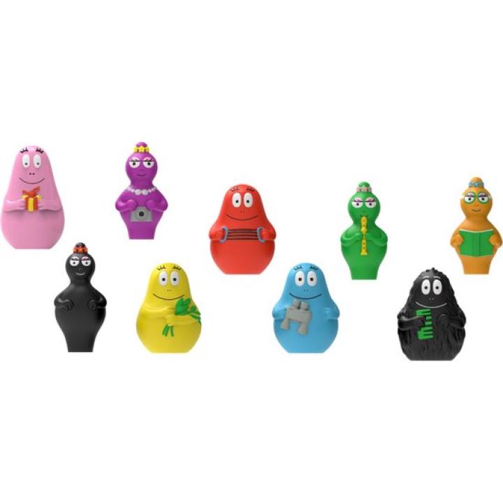 Barbapapa Koffertje Familie met 9 figuurtjes