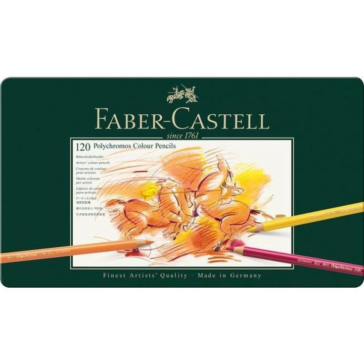 Faber-Castell - Polychromos - kleurpotlood - 120st. - blik - FC-110011