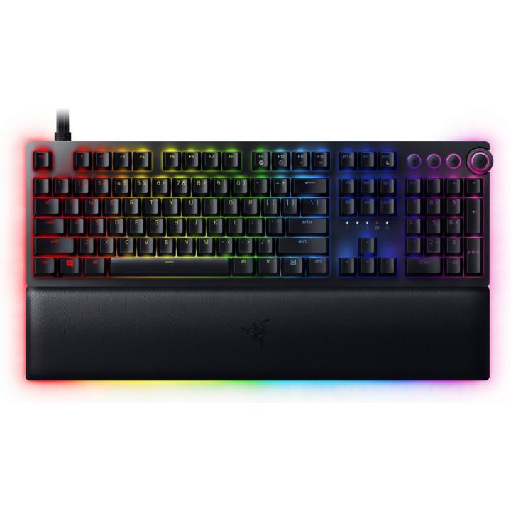 Razer Huntsman V2 Analog Qwerty Gaming Toetsenbord - Zwart