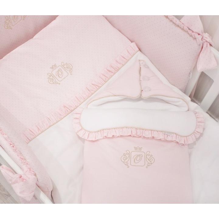 Roze Royal quilted Golden Glow slaapzak