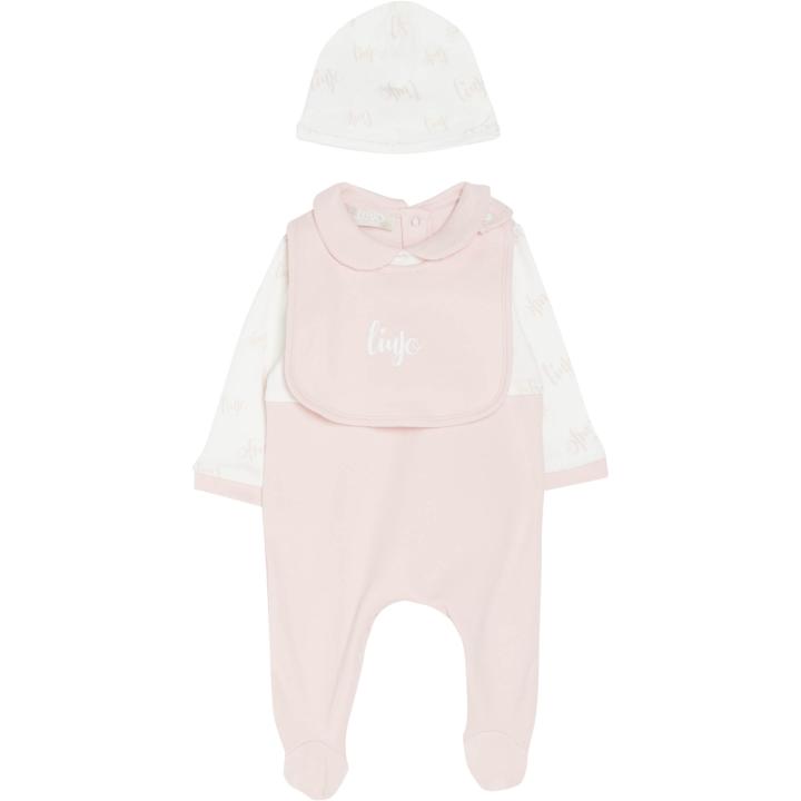 Baby pink Liu Jo newborn set 3PC 1 Month