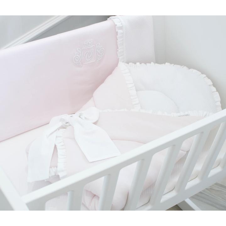 Roze Angel quilted bow slaapzak