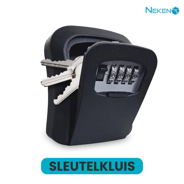 Neken - Sleutelkluis - Sleutelkastje - Keybox - Wandmontage - Cijferslot - Met Code