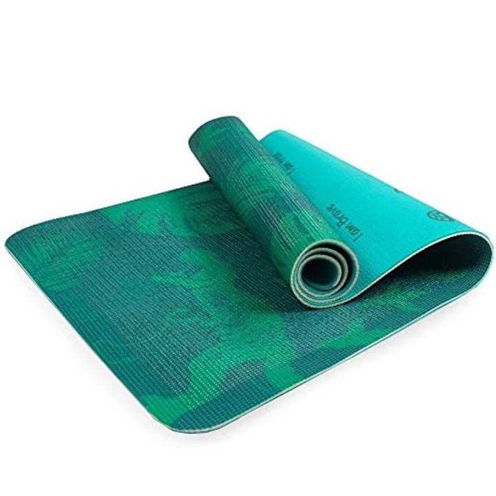 Jurassic Jungle Bedrukte Yogamat voor kinderen - Trainingsmat voor kinderen voor pilates, antislip multifunctionele fitnessmat 