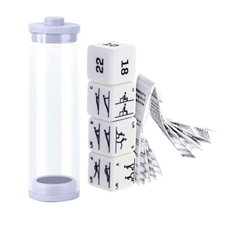6-zijdige oefening dobbelstenen, 4-pack fitness dobbelstenen voor solo of groepslessen, workout dobbelstenen voor oefening, yoga en fitness, perfect voor krachttraining, sport, crossfit, alle leeftijden 