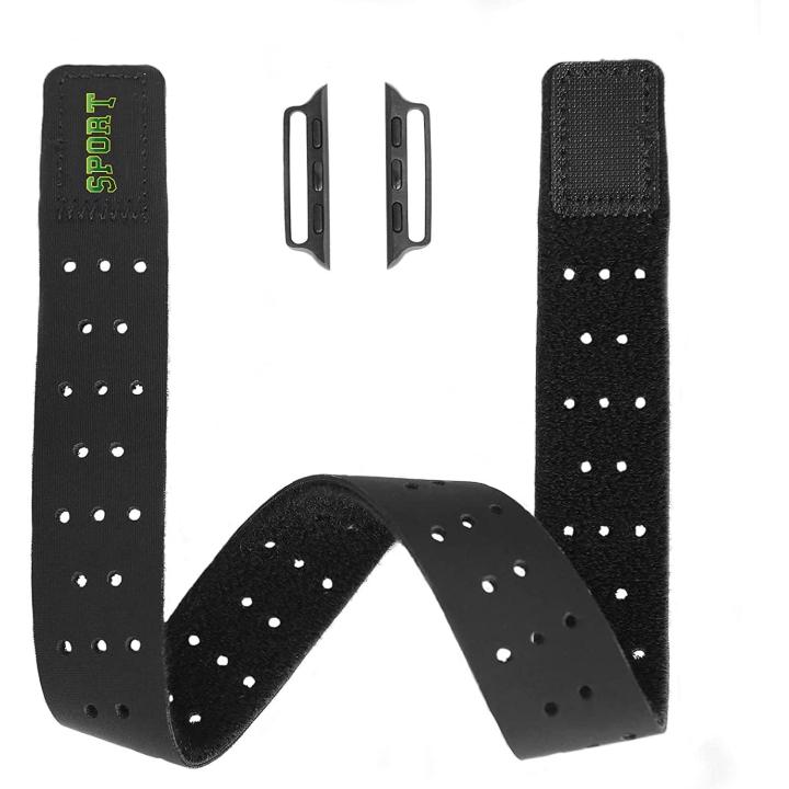 Armband compatibel met Apple Watch Strap voor Outwork en Fitness Oefening 4244mm  Zwart