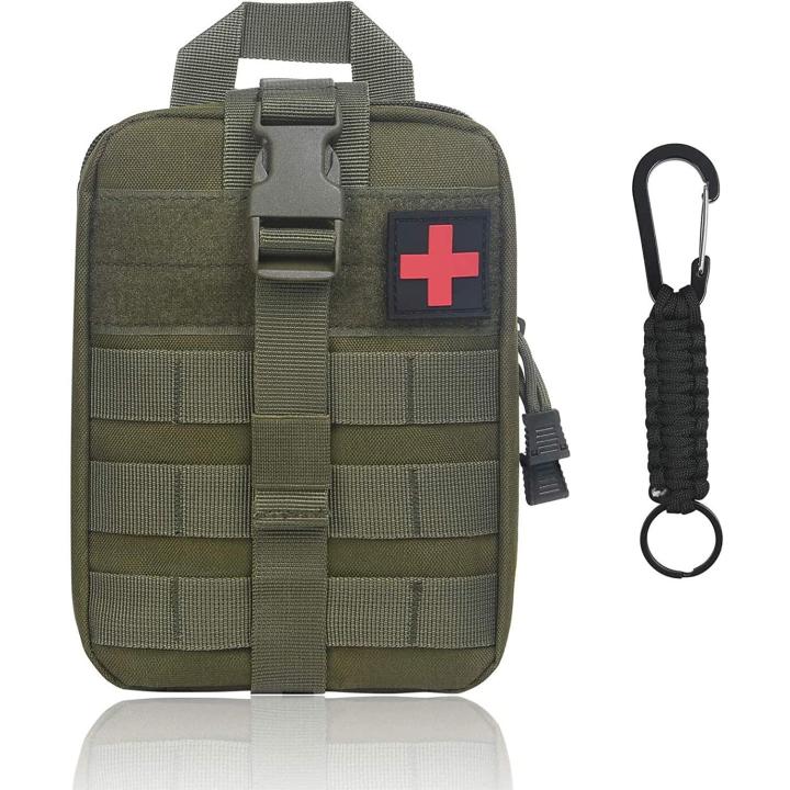 Heuptas, riemtas, tactisch, compact, multifunctioneel, met karabijnhaak, voor campingwandelenfietsenklimmenreizen # 3 Tarnung