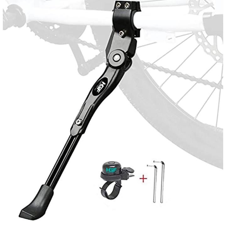 Happygetfit - Fietsstandaard, hoge kwaliteit aluminium legering zijstandaard voor mountainbike, straatfiets, fietsen, MTB-fiets 