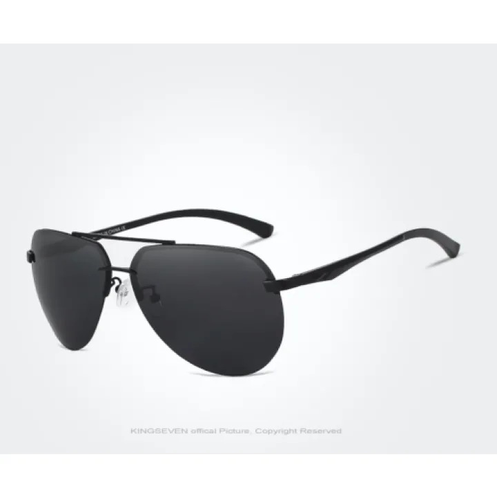 KingSeven Blackstar - Pilotenbril met UV400 en polarisatie filter - Z180