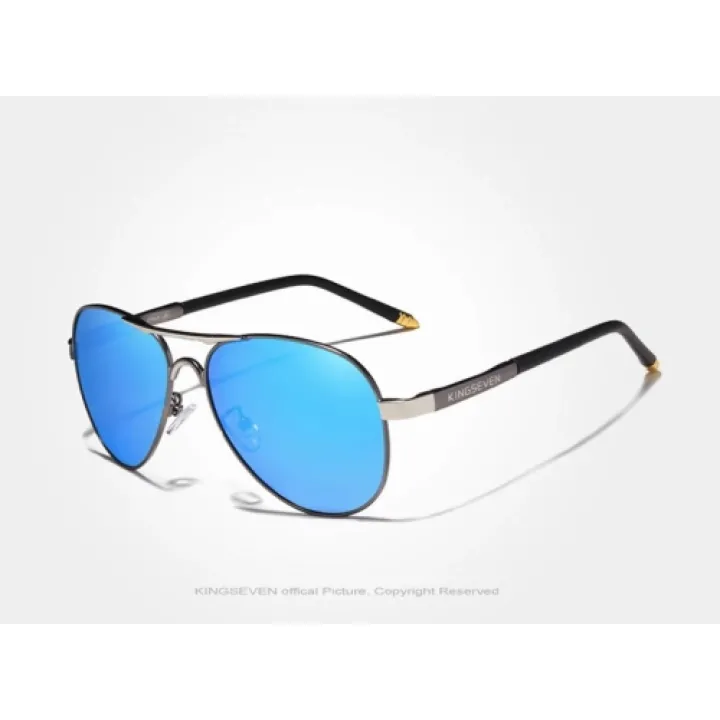 KingSeven Bluestar - Pilotenbril met UV400 en polarisatie filter - Z183