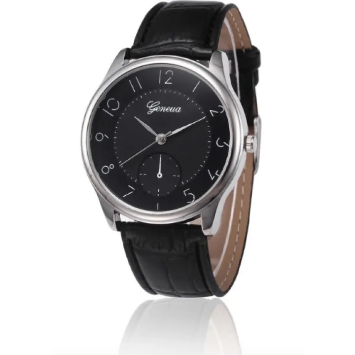 Geneva Horloge H003 - Zwart