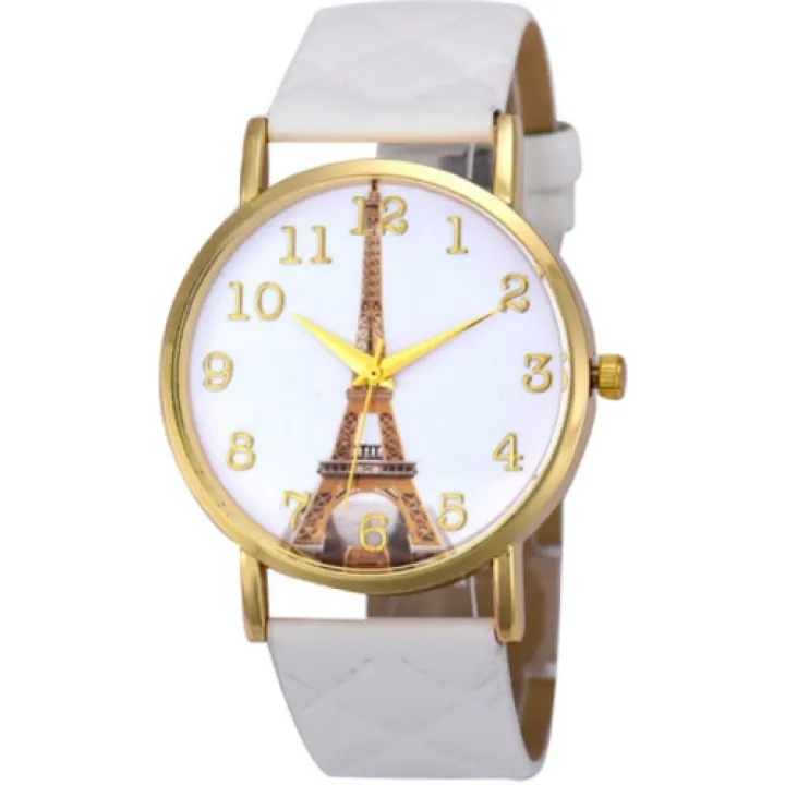 Eiffeltoren Horloge - Wit