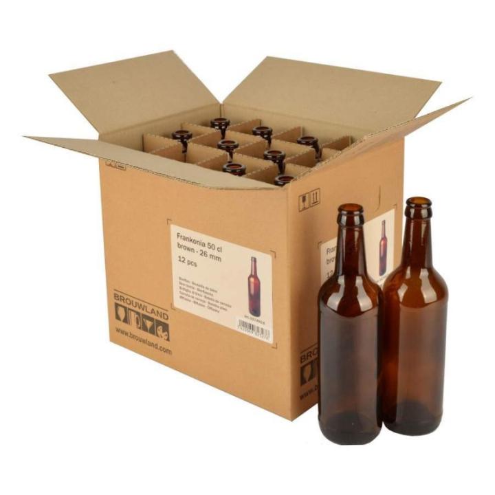 Belge Bierfles 75 Cl, Kr.ku. 26mm, PER DOOS 12 St.