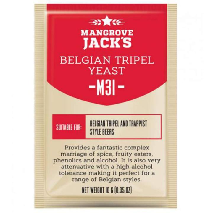 Belgian Tripel M31 biergist - Mangrove Jack's Craft Series - 10 G