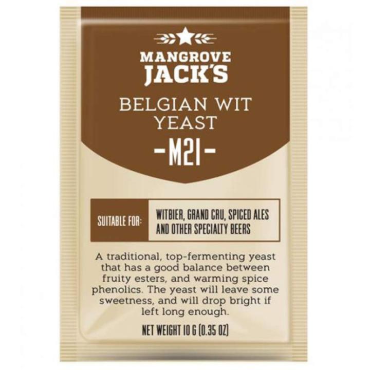 Belgian Wit M21 Biergist - Mangrove Jack's Craft Series - 10 G