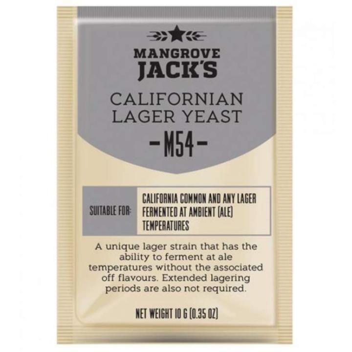 Californian Lager M54 biergist - Mangrove Jack's Craft Series - 10 G