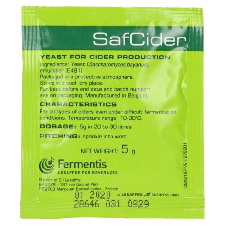 Cidergist AB-1 Fermentis Gedroogd (Safcider) 5 G