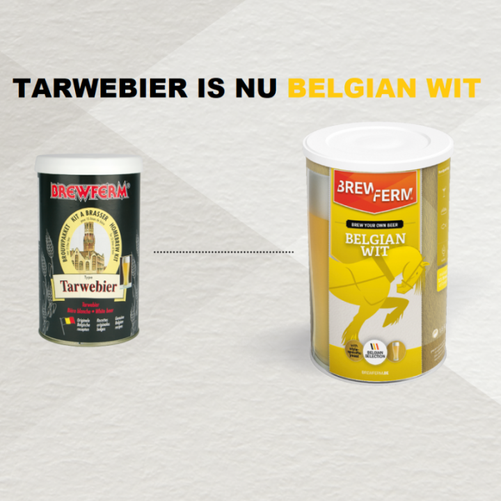 Belgian Wit Brouwpakket vloeibaar 15L