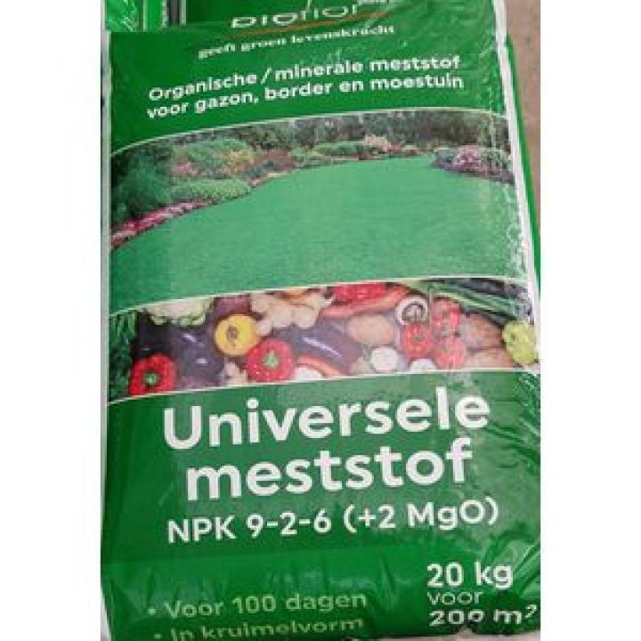 Bioflor Universele mest 9-2-6 20kg