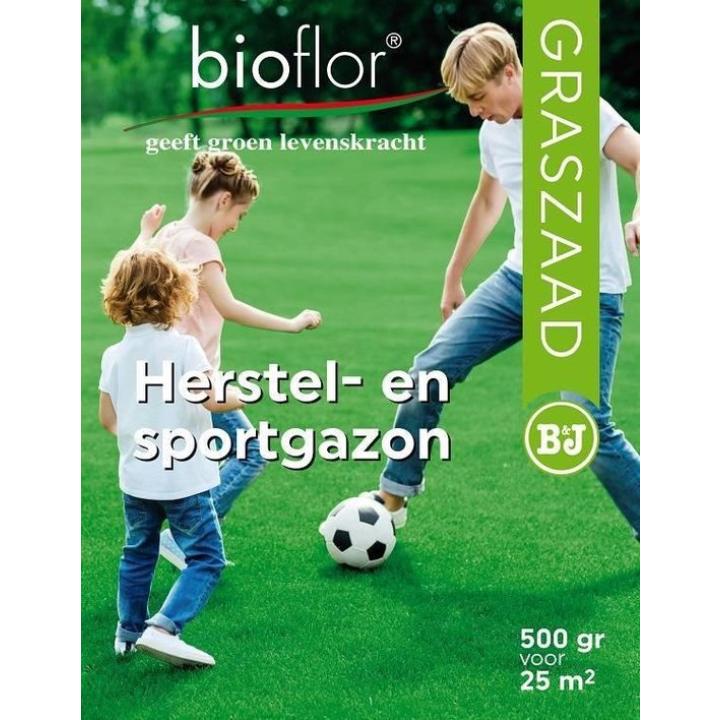 Bioflor Graszaad Herstel- en sportgazon 500 gram