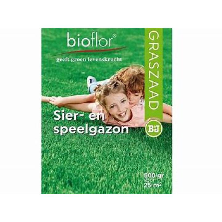 Bioflor Graszaad Sier- en speelgazon 500 gram