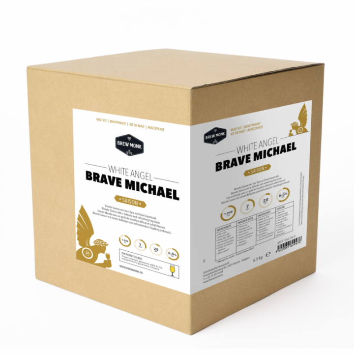 Bierbrouw pakket Brave Michael Saison Brew Monk