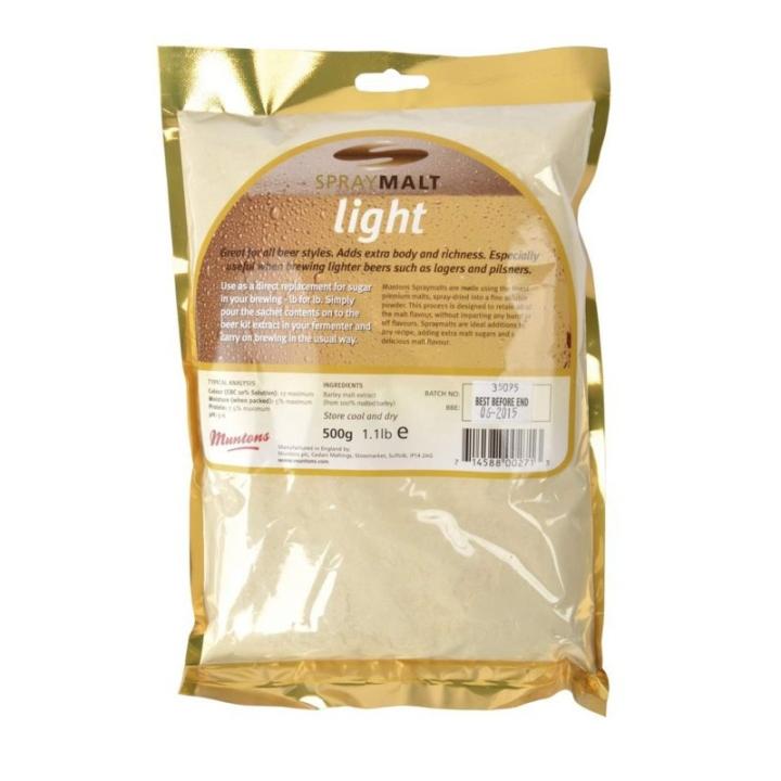 Moutextract Poeder Muntons Licht 7-12 Ebc 500 G