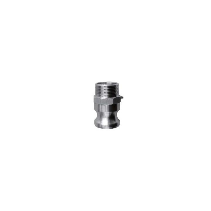 Camlock F, male adaptor X buitendraad 1/2