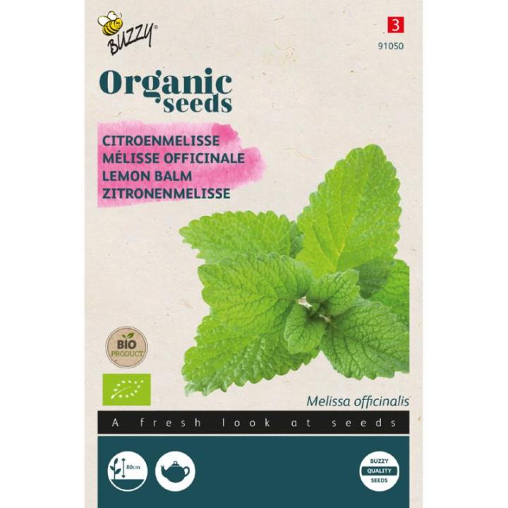 Buzzy® Organic Citroenmelisse zaden (BIO)