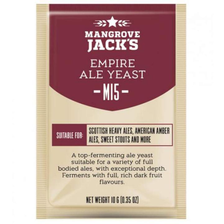 Empire Ale M15 gedroogde biergist - Mangrove Jack's Craft Series - 10 G