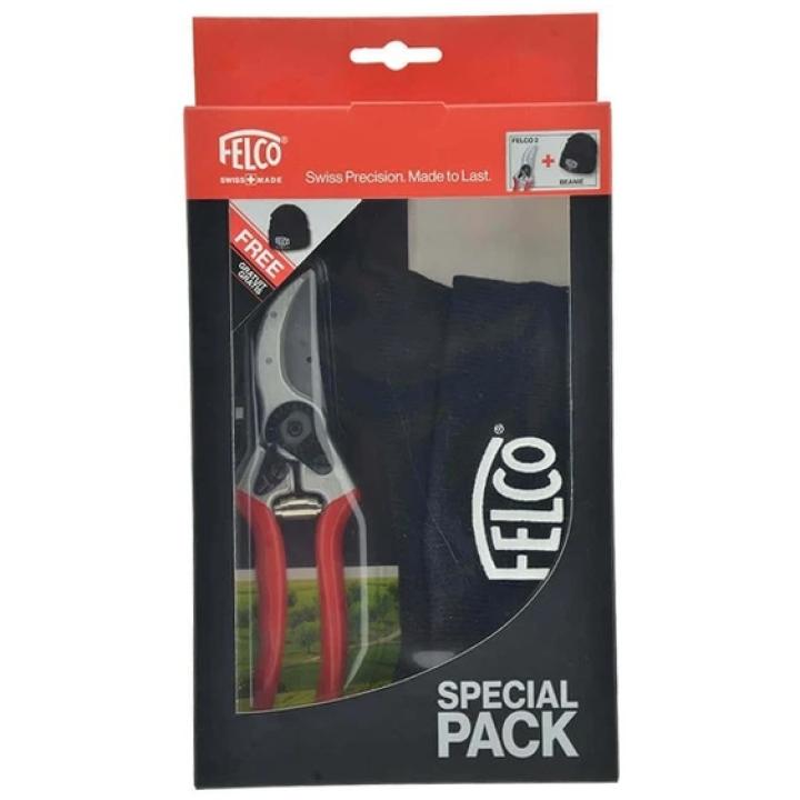 Cadeauset Snoeischaar Felco 2 + Muts