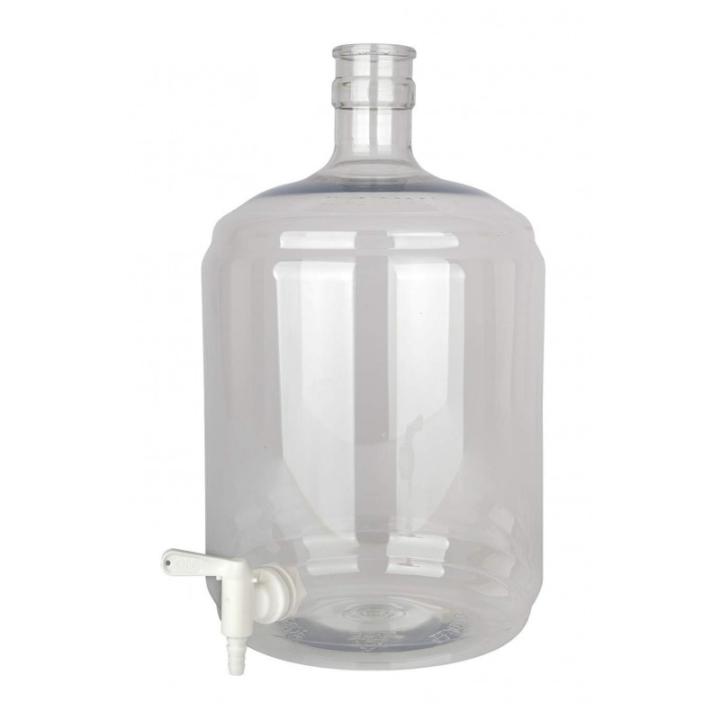 Gistingsfles Pet 12 Liter Met Kraan 5/16"-7/16"