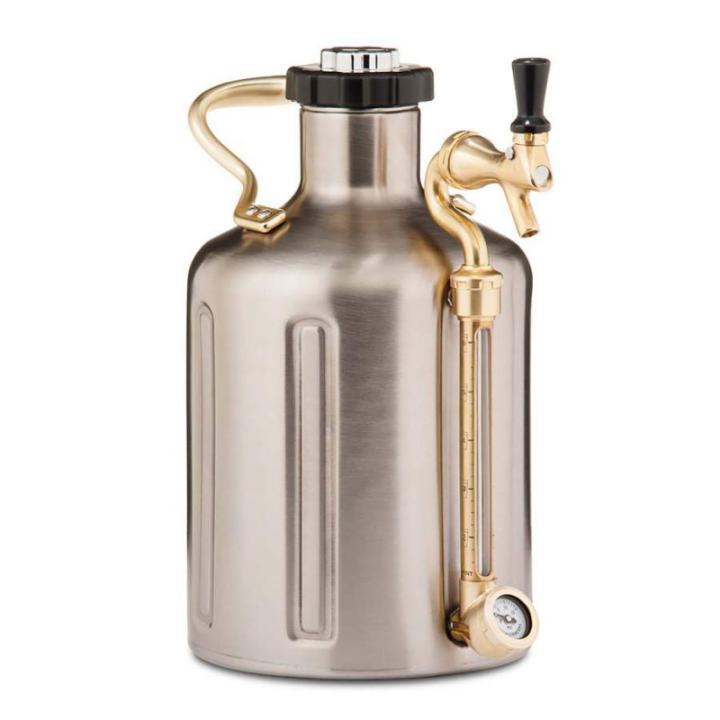 Thuis tap GrowlerWerks uKeg™ 64 RVS - 1,9 l