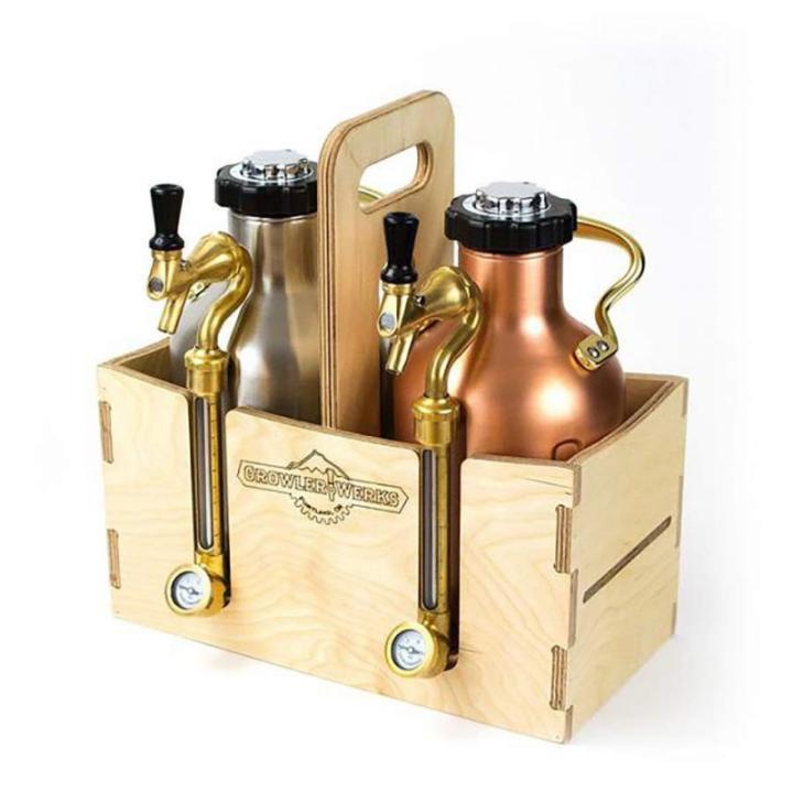 GrowlerWerks uKeg™ 64 houten kist