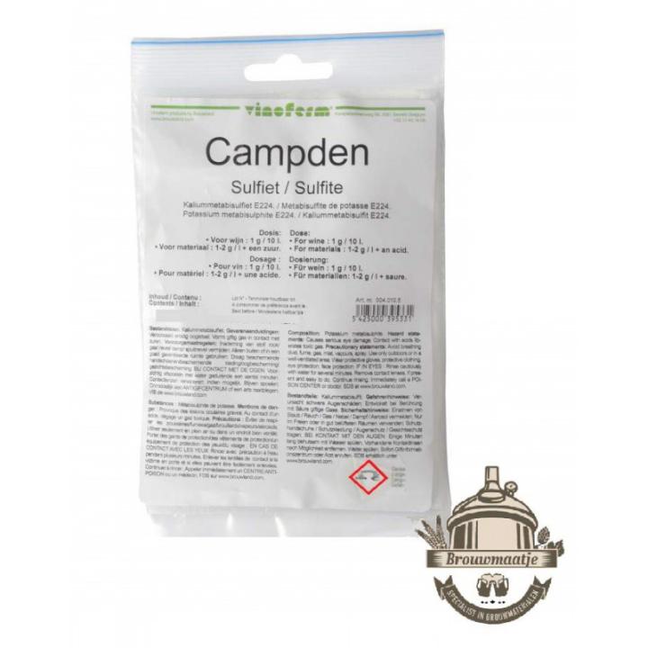 Sulfiet Vinoferm Campden 100 gr