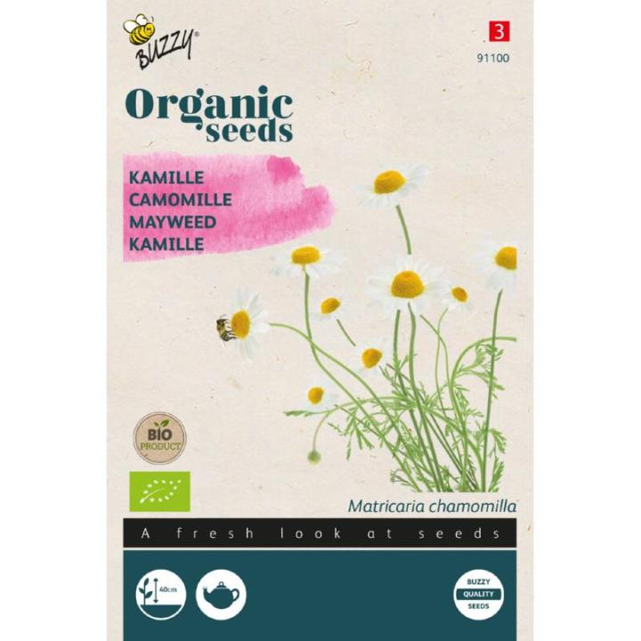 Buzzy® Organic Kamille zaden(BIO)
