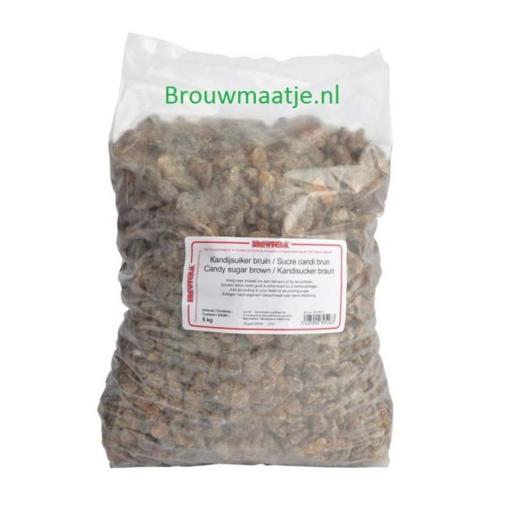 Kandijsuiker Bruin Brokken 5 Kg