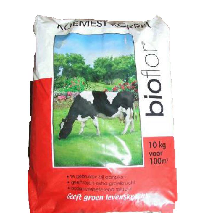 Bioflor koemestkorrel 10 kilo