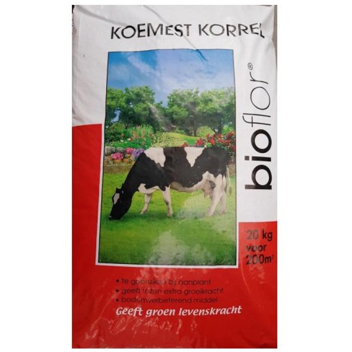 Bioflor koemestkorrel 20kg