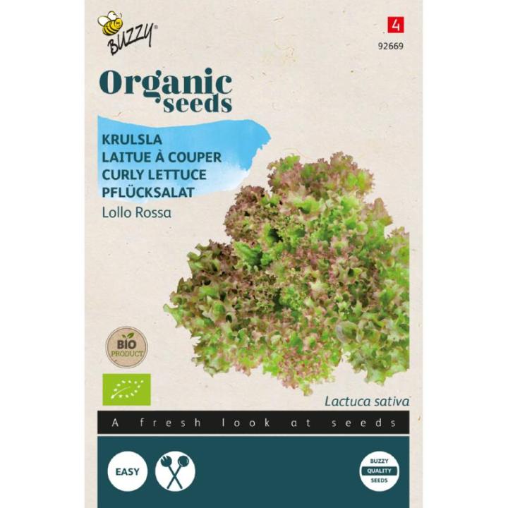 Buzzy® Organic Krulsla Lollo rossa (BIO)