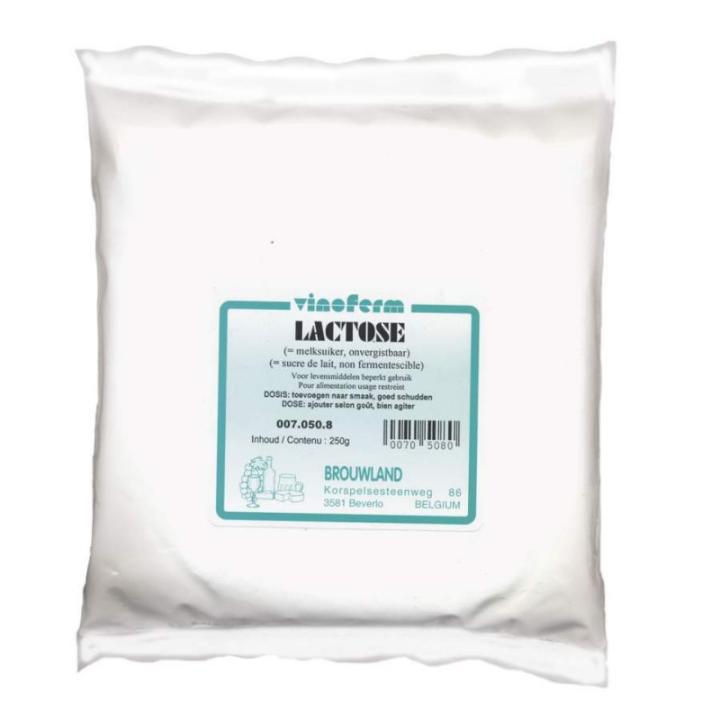 Lactose (melksuiker) Vinoferm 1 Kg tht 20-7-24