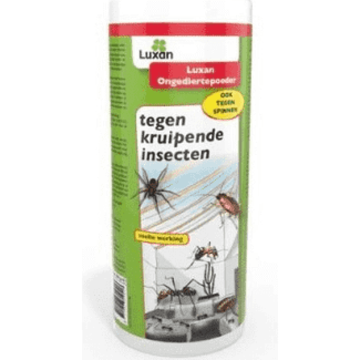 Luxan ongediertepoeder tegen kruipende insecten/spinnen 250gr.