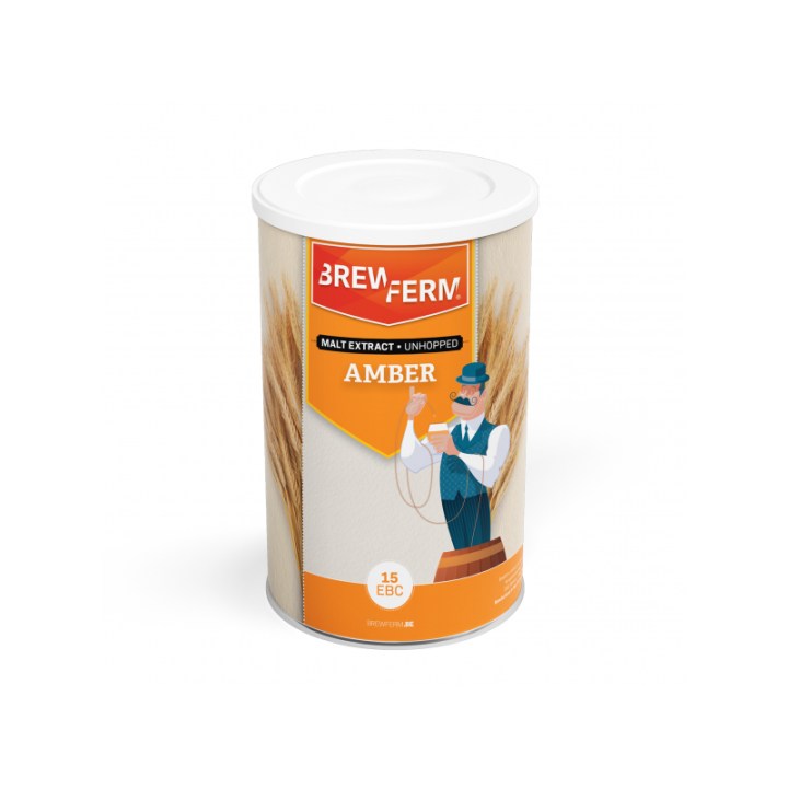Moutextract Vloeibaar Brewferm Amber( was medium) 1,5 Kg