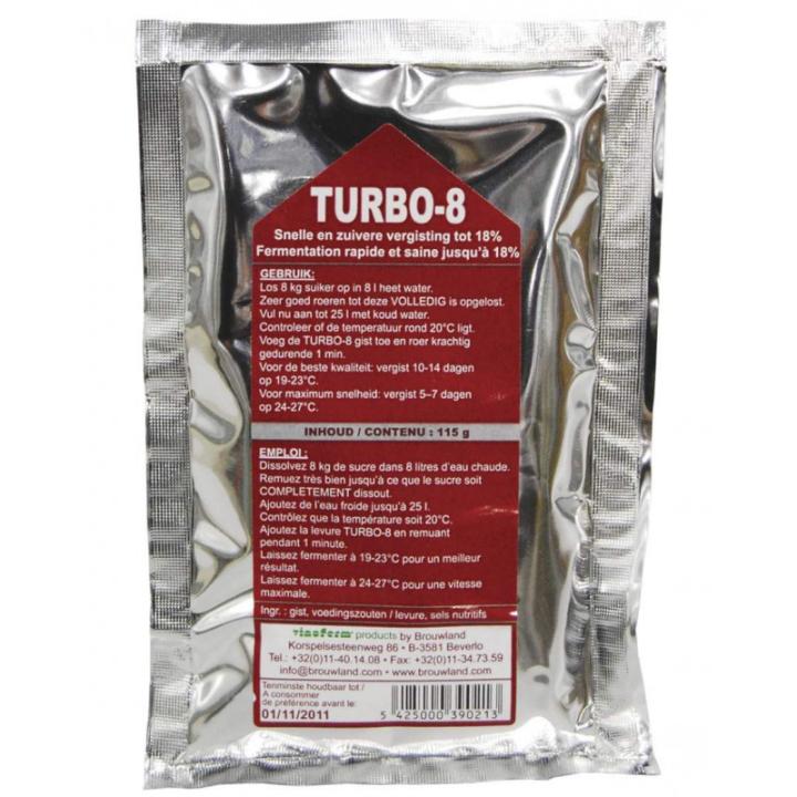 Turbo-8 Gist Alcoferm Voor 25 L