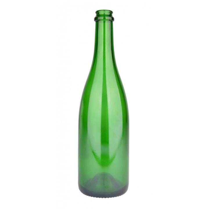 Champagnefles 75 Cl, 775 Gr, Groen, 29 Mm