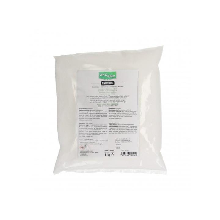 Wijnsteenzuur Vinoferm Tartrol 1 Kg